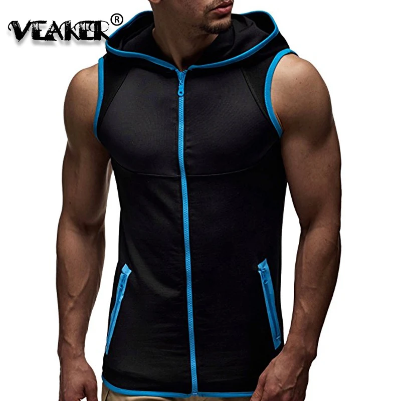 2018 New Hot Mens Fitness Sleeveless Hoodies Sweatshirts Male Gyms Zipper Hooded Tank Top Men bodybuilding tank tops
2018 New Hot Mens Fitness Sleeveless Hoodies Sweatshirts Male Gyms Zipper Hooded Tank Top Men bodybuilding tank tops