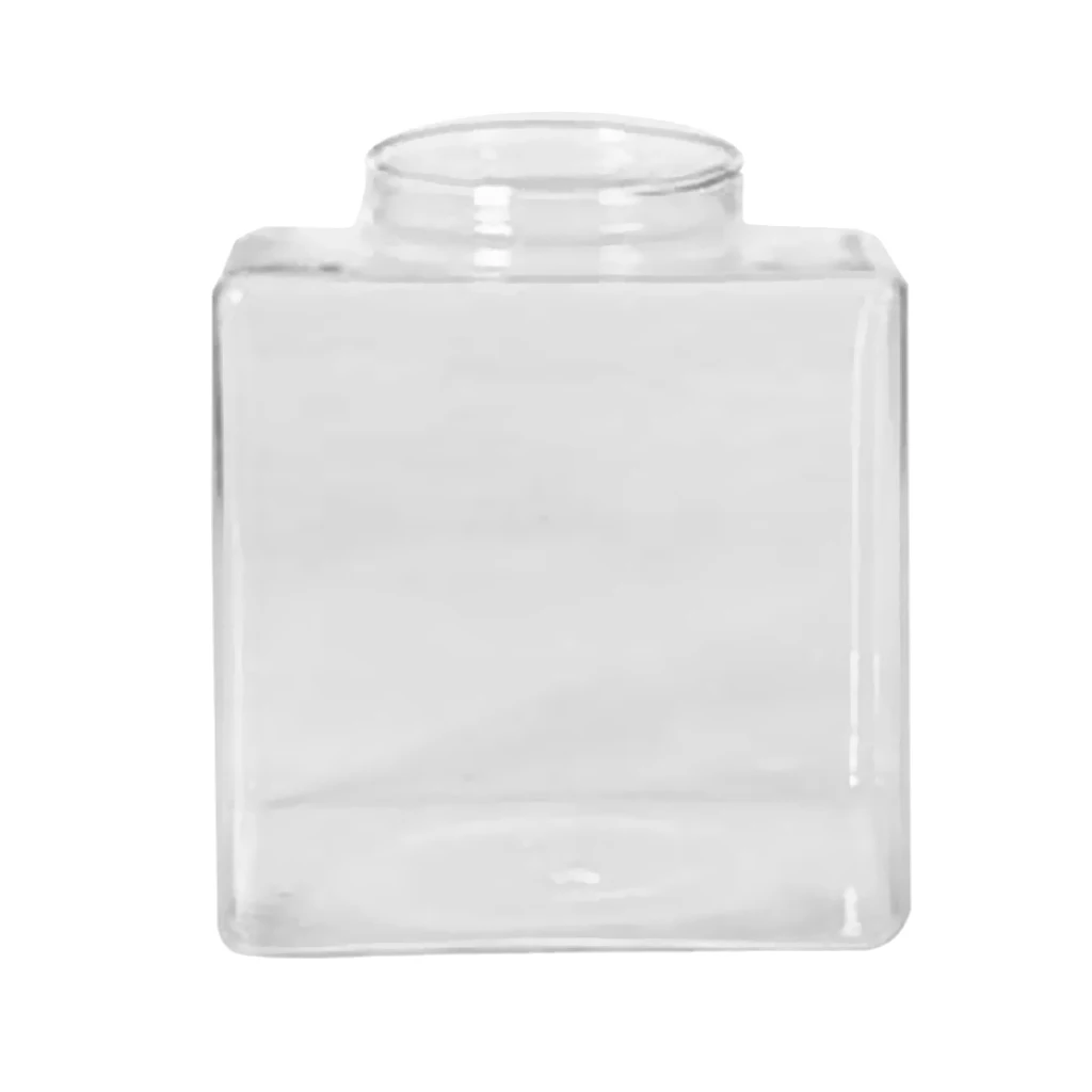 DIY Mini Landscape Glass Bottle Terrarium Container Flower Vase Square Shape