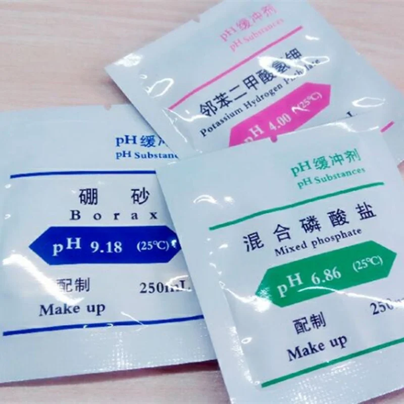 Standard pH Buffer Powder Reagent 4.00 / 6.86 / 9.18PH Calibration Powder Solution Buffer Reagent Measuring Tool
Standard pH Buffer Powder Reagent 4.00 / 6.86 / 9.18PH Calibration Powder Solution Buffer Reagent Measuring Tool