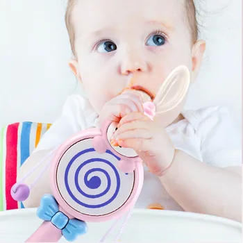 Baby Toys Electronic Hand Rattle Musical Bell with Teether Handbell Development Toys for Infant S7JN
Baby Toys Electronic Hand Rattle Musical Bell with Teether Handbell Development Toys for Infant S7JN