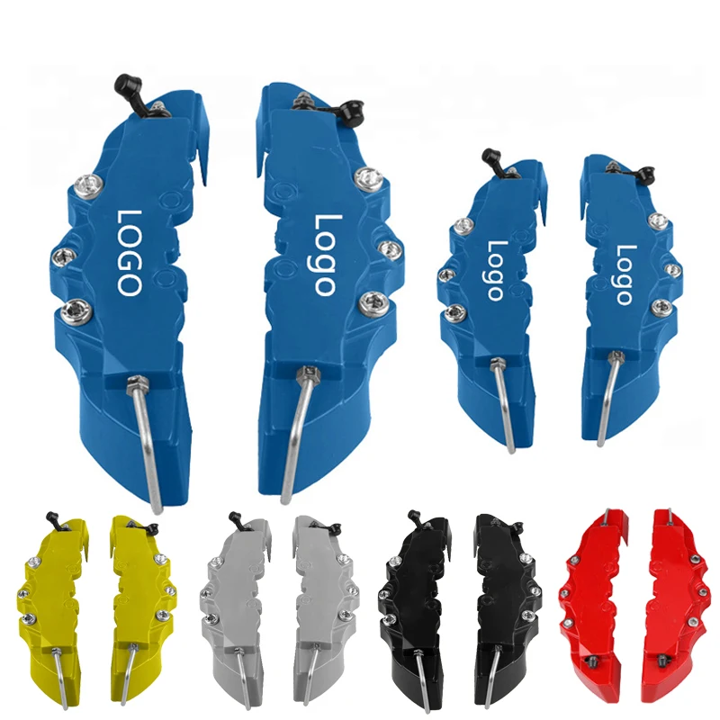 4Pcs Car Brake Caliper Cover Universal 17 Inches Front and Rear 3D Disc Brake Caliper Cover 2 Pieces Medium and 2 pieces Small
4Pcs Car Brake Caliper Cover Universal 17 Inches Front and Rear 3D Disc Brake Caliper Cover 2 Pieces Medium and 2 pieces Small