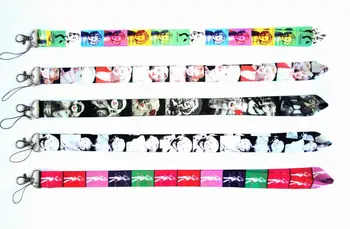 100 PCS Marilyn Monroe key lanyards id badge holder keychain straps for mobile phone Free Shipping
100 PCS Marilyn Monroe key lanyards id badge holder keychain straps for mobile phone Free Shipping