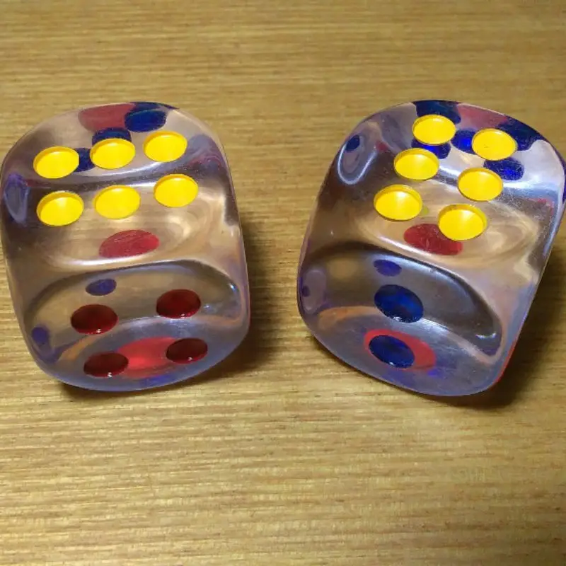 Free Shipping 4PCS D6 Dice 20mm Grade Transparent Acrylic Dice For Boardgame/cardgame And Other Games Accessories
Free Shipping 4PCS D6 Dice 20mm Grade Transparent Acrylic Dice For Boardgame/cardgame And Other Games Accessories