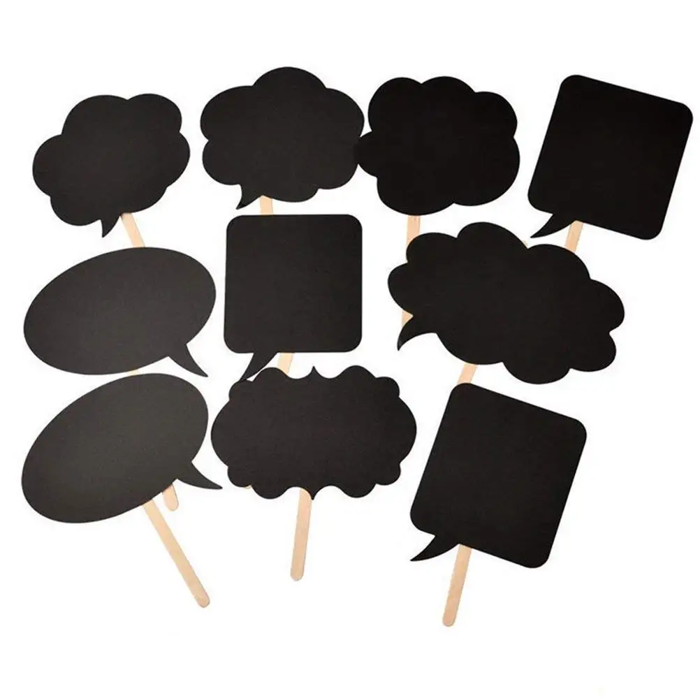 METABLE (10pcs Different Shapes) Photo Booth Props Kit,Writable Black Card Board Photographing Props Party Favor
METABLE (10pcs Different Shapes) Photo Booth Props Kit,Writable Black Card Board Photographing Props Party Favor