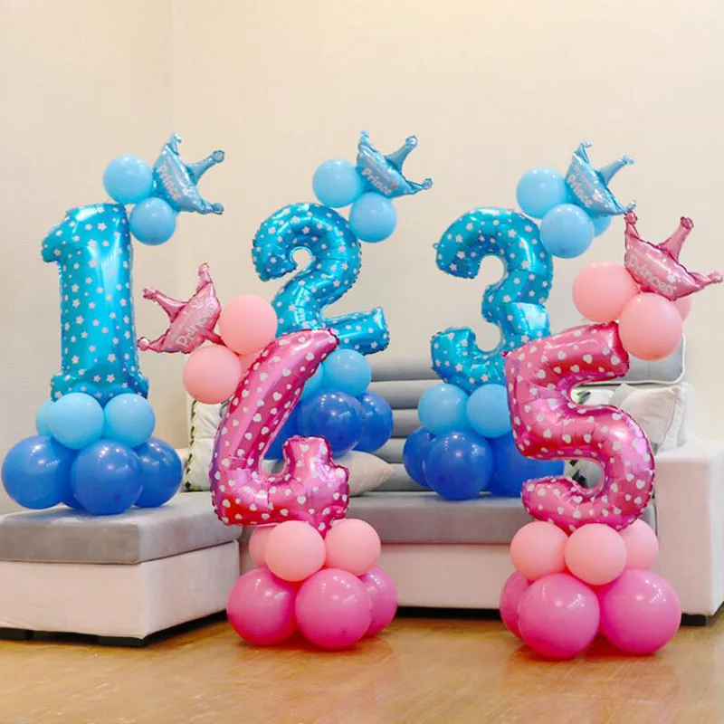 Baby Shower Kids Birthday Balloon Blue Pink Number Foil Balloon 0 1 2 3 4 5 6 7 8 9 Years Happy Birthday Party Decorations M67C
Baby Shower Kids Birthday Balloon Blue Pink Number Foil Balloon 0 1 2 3 4 5 6 7 8 9 Years Happy Birthday Party Decorations M67C