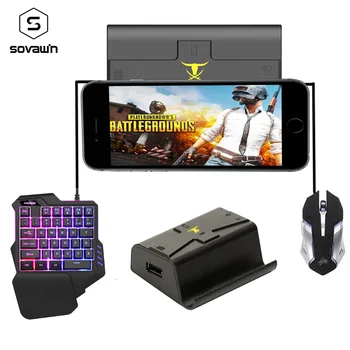 Sovawin G1X Plug and Play PUBG Mobile Gamepad Controller Gaming Keyboard Mouse Android Phone to PC Converter Adapter for iPhone
Sovawin G1X Plug and Play PUBG Mobile Gamepad Controller Gaming Keyboard Mouse Android Phone to PC Converter Adapter for iPhone