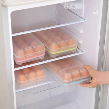 Plastic Egg Box Kitchen Egg Storage Box 15egg Racks Stackable Refrigerator Storage Box Storage Organizer Egg Storage Box
Plastic Egg Box Kitchen Egg Storage Box 15egg Racks Stackable Refrigerator Storage Box Storage Organizer Egg Storage Box