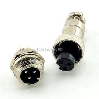 5Pcs GX12 3 Pin Male & Female 12mm Wire Panel Connector Aviation Plug GX12 Circular Connector Socket Plug
5Pcs GX12 3 Pin Male & Female 12mm Wire Panel Connector Aviation Plug GX12 Circular Connector Socket Plug