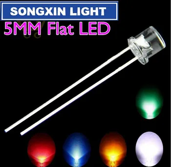 5 valuesx 200pcs = 1000pcs 5mm Flat top white red yellow blue green Wide Angle ultra bright bulbs F5mm Light lamp LED
5 valuesx 200pcs = 1000pcs 5mm Flat top white red yellow blue green Wide Angle ultra bright bulbs F5mm Light lamp LED