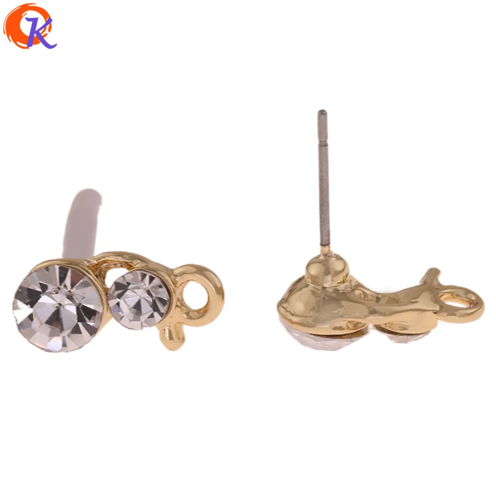 Cordial Design 100Pcs 7*13MM Jewelry Accessories/Earring Stud/Rhinestone Effect/DIY/Jewelry Making/Hand Made/Earring Findings
Cordial Design 100Pcs 7*13MM Jewelry Accessories/Earring Stud/Rhinestone Effect/DIY/Jewelry Making/Hand Made/Earring Findings