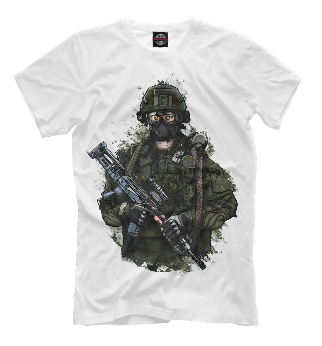 2019 Funny Spetsnaz Gru Special Forces Of Russia New T-Shirt Army Unisex Tee | Мужская одежда