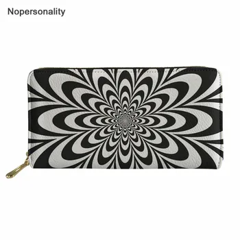 Nopersonality Women Wallet Leather Female Purse 3D Black and White Texture Design Long Style Phone Pocket Ladies Card Holder Bag
Nopersonality Women Wallet Leather Female Purse 3D Black and White Texture Design Long Style Phone Pocket Ladies Card Holder Bag