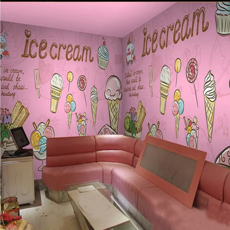 photo wallpaper Pink Ice Cream Cake Mural Restaurant Custom Decorative Mural Girl Room Kitchen Wallpaper
photo wallpaper Pink Ice Cream Cake Mural Restaurant Custom Decorative Mural Girl Room Kitchen Wallpaper