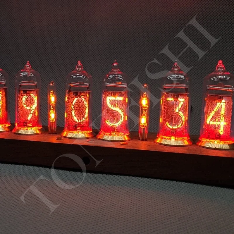 Inductive switch Former Soviet Union IN14 glow tube Tube clock Glow clock digital clock
Inductive switch Former Soviet Union IN14 glow tube Tube clock Glow clock digital clock
