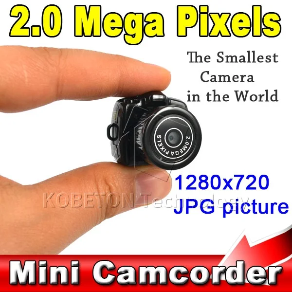 Kebidu Super Mini видеокамера ультра маленькая карманная 1280*1024 DV DVR веб камера 720P JPG