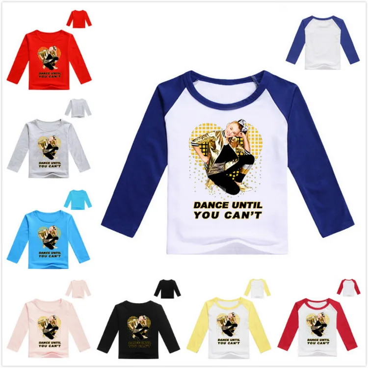 2-14y JOJO SIWA Cotton T Shirts for Girls spring Long Sleeve Tshirt for Kids Baby Girl T Shirt Teens Tops Children Clothes
2-14y JOJO SIWA Cotton T Shirts for Girls spring Long Sleeve Tshirt for Kids Baby Girl T Shirt Teens Tops Children Clothes