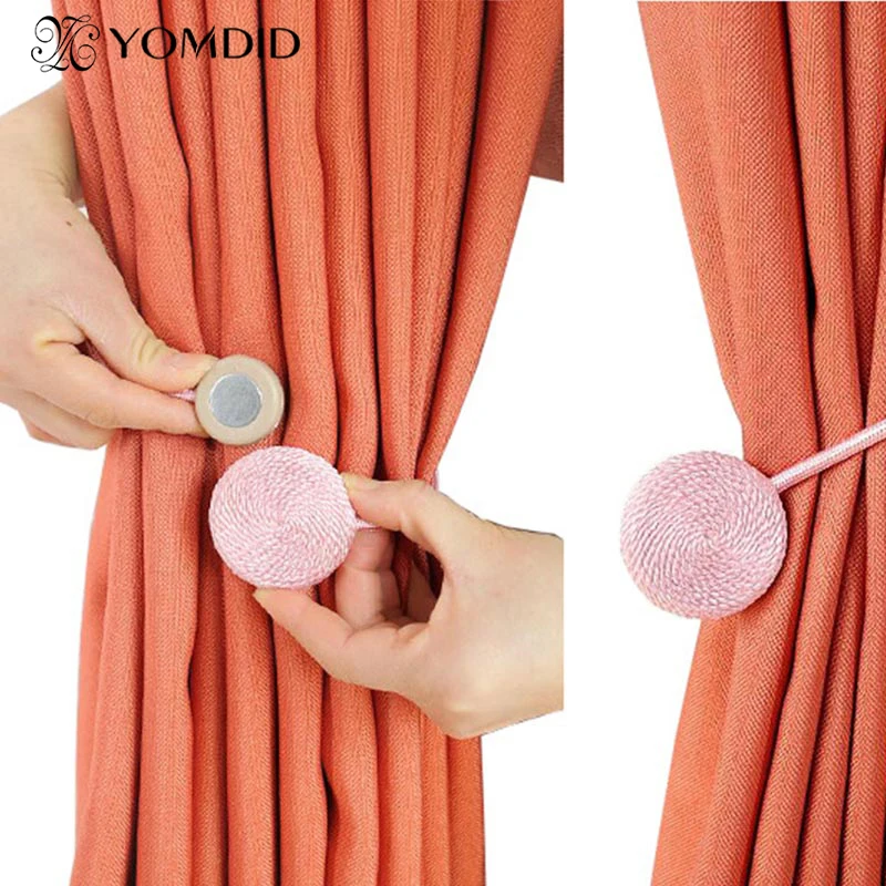 Brief Braided Round Curtain Buckles Europe Style Magnet Curtains Tieback Beige Gold Magnetic Curtain Holder Curtain Accessories
Brief Braided Round Curtain Buckles Europe Style Magnet Curtains Tieback Beige Gold Magnetic Curtain Holder Curtain Accessories