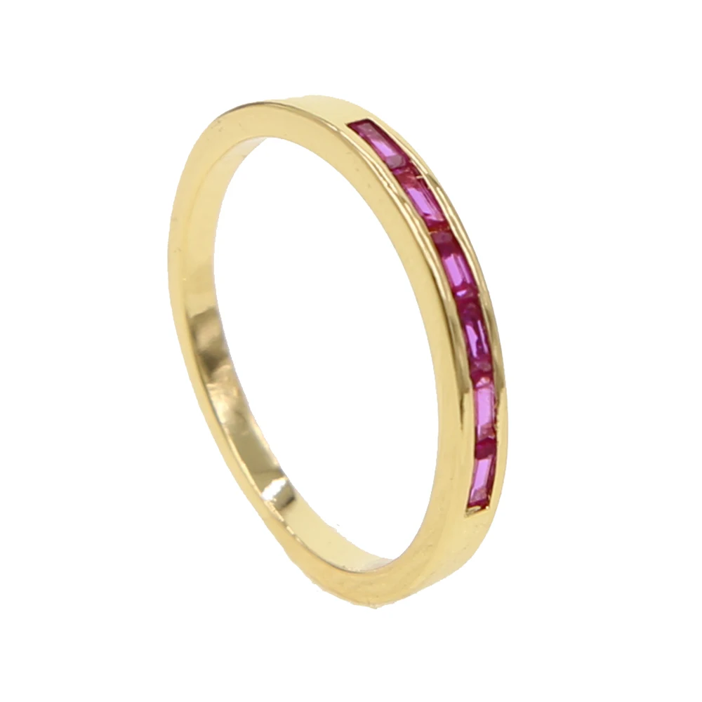 Red rose baguette cubic Zirconia thin rings Engagement jewelry Eternity Women Band Stacking midi finger rings anel mujer 2019
Red rose baguette cubic Zirconia thin rings Engagement jewelry Eternity Women Band Stacking midi finger rings anel mujer 2019