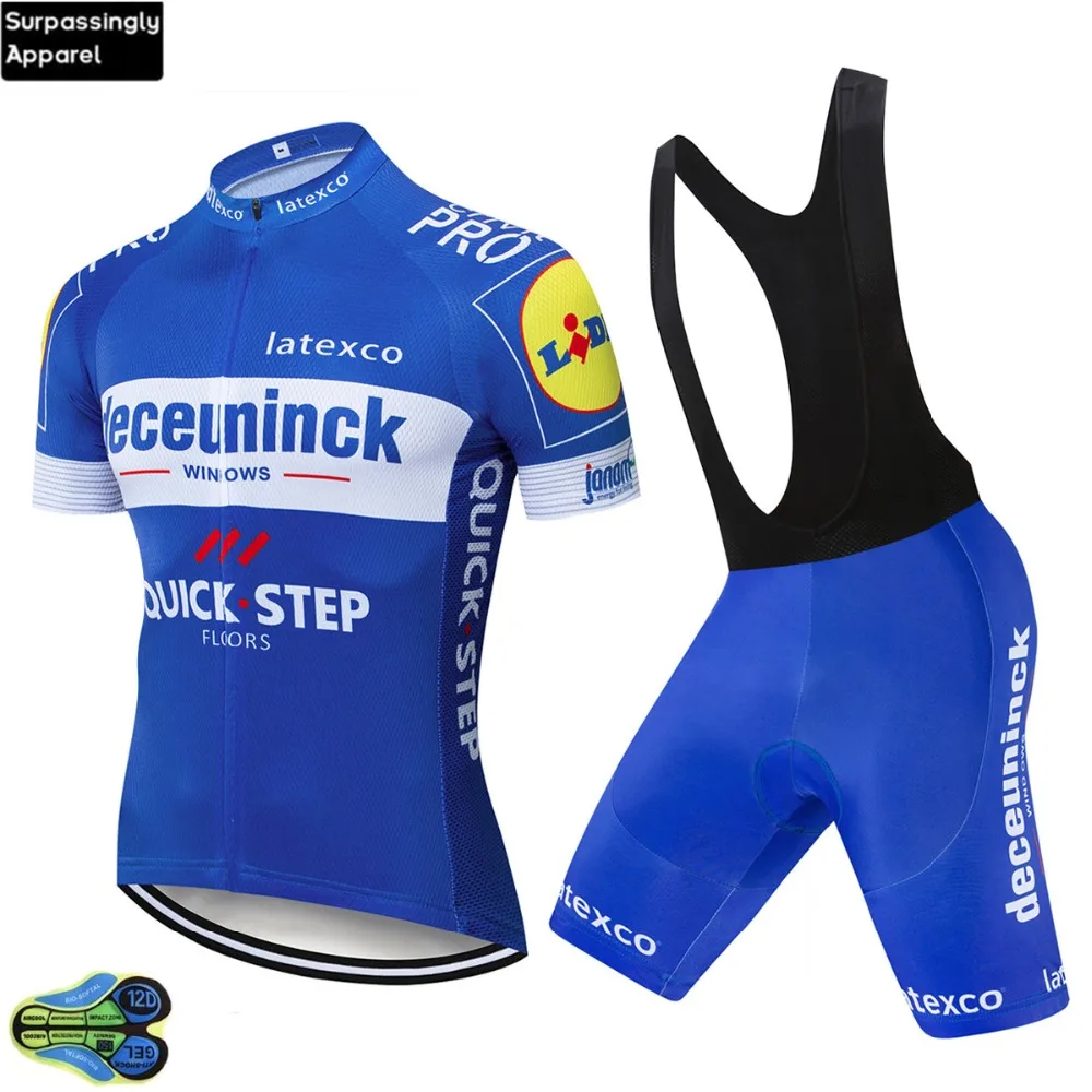 Pro UCI Team 2019 Quick Step Cycling Jersey Bike Shorts Set 12D Mens Summer Ropa Ciclismo Cycling Wear Bicycling Maillot Culotte
Pro UCI Team 2019 Quick Step Cycling Jersey Bike Shorts Set 12D Mens Summer Ropa Ciclismo Cycling Wear Bicycling Maillot Culotte