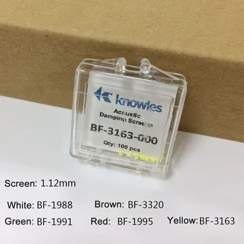 2PCS Knowles Acoustic Damping Damper Filter Damping Plug Screen 1.12mm
2PCS Knowles Acoustic Damping Damper Filter Damping Plug Screen 1.12mm