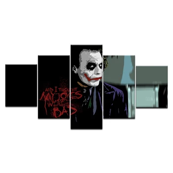 Clown Evil Man Modern 5 Pcs Canvas Paintings High Quality Wall Art Home Decor Vintage Gift Modular Print Poster
Clown Evil Man Modern 5 Pcs Canvas Paintings High Quality Wall Art Home Decor Vintage Gift Modular Print Poster