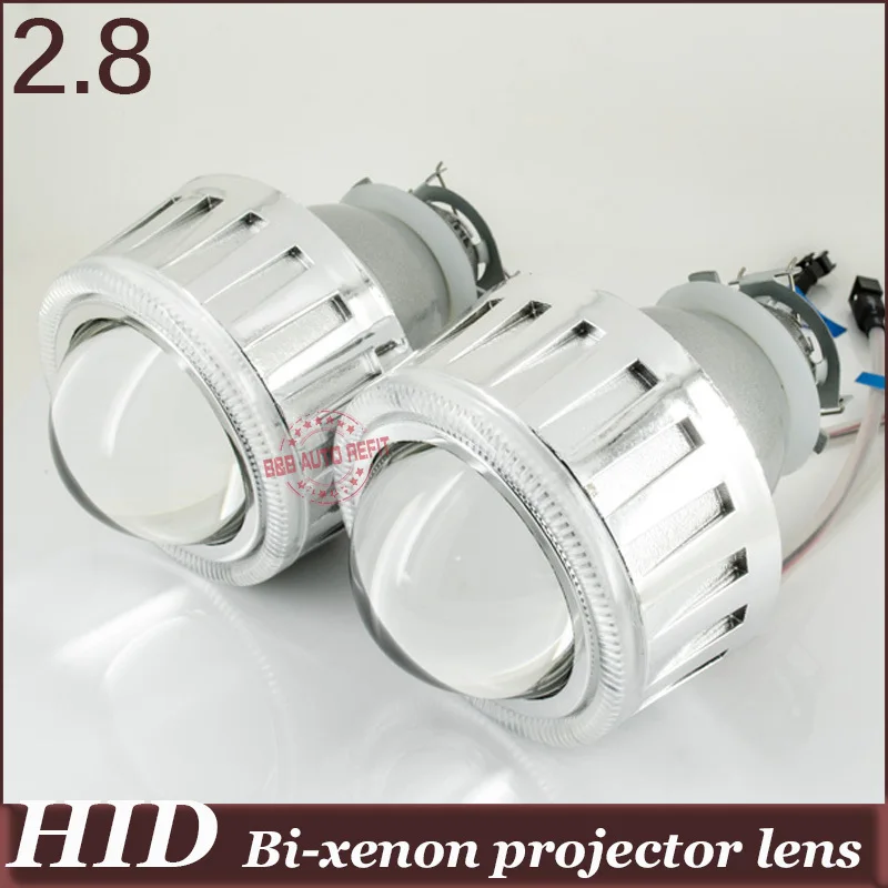 Xplus 2.8inch CCFL Angel Ring HID High Low Projector H4 H7 H11 9005 9006 4300k 6000k Car Headlight Xenon Kit High/LowBeam
Xplus 2.8inch CCFL Angel Ring HID High Low Projector H4 H7 H11 9005 9006 4300k 6000k Car Headlight Xenon Kit High/LowBeam