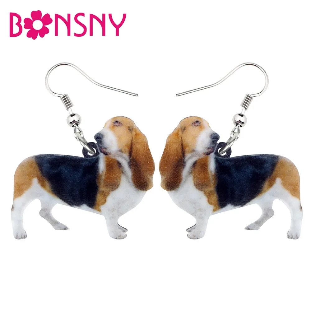 Bonsny Acrylic Novelty Basset Hound Dog Earrings Drop Dangle Cartoon Animal Jewelry For Women Girls Charms Accessories Statement
Bonsny Acrylic Novelty Basset Hound Dog Earrings Drop Dangle Cartoon Animal Jewelry For Women Girls Charms Accessories Statement