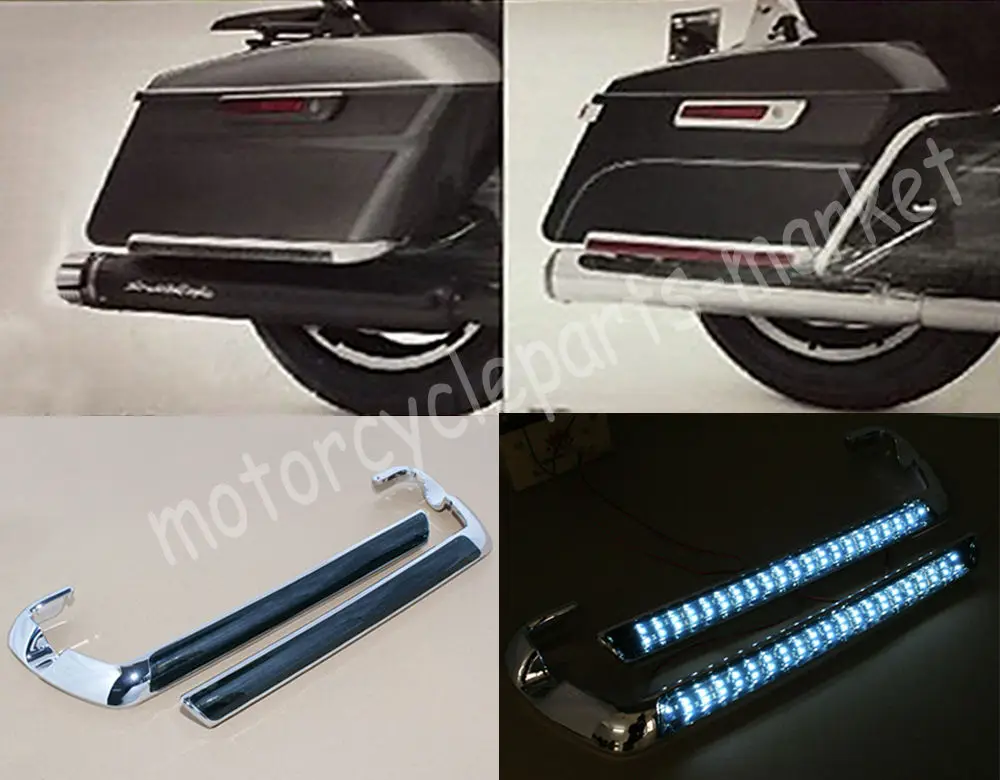 Chrome Saddlebag LED Side Marker Light Smoke Cover For Harley Electra Street Glide Road King Ultra Limited 2014-2016 2015
Chrome Saddlebag LED Side Marker Light Smoke Cover For Harley Electra Street Glide Road King Ultra Limited 2014-2016 2015