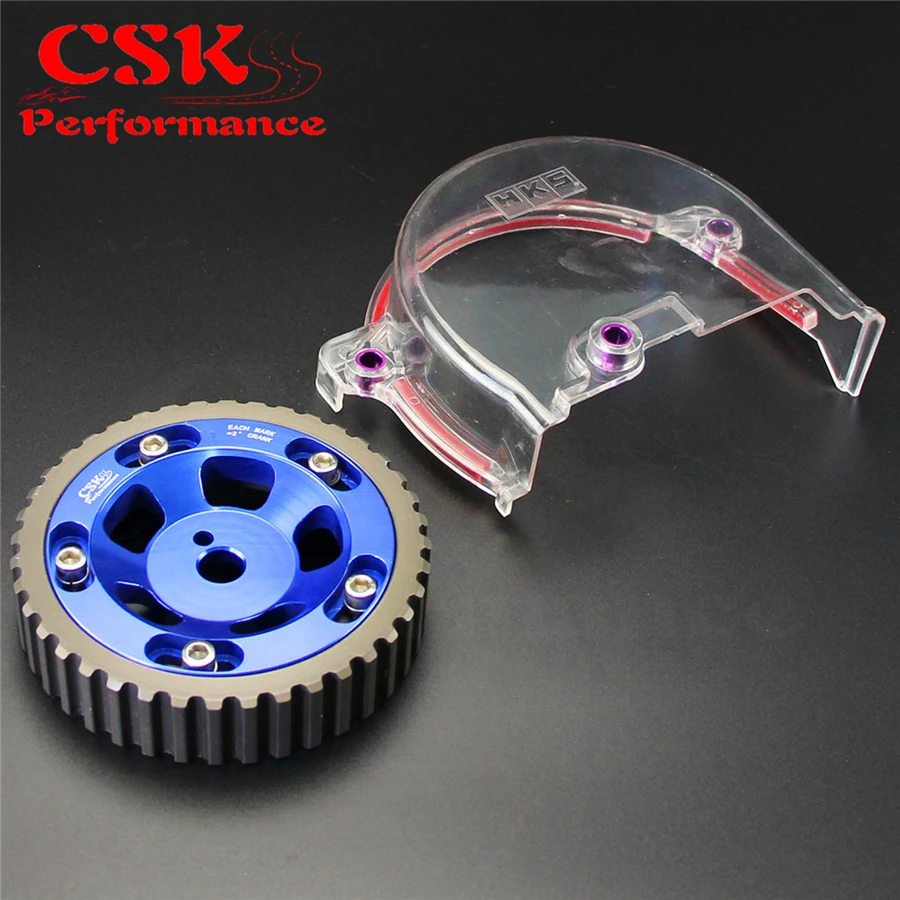Adjustable Single Cam Gear Sprocket+ Clear Cover For Mitsubishi Mirage 4G15 1.5L
Adjustable Single Cam Gear Sprocket+ Clear Cover For Mitsubishi Mirage 4G15 1.5L