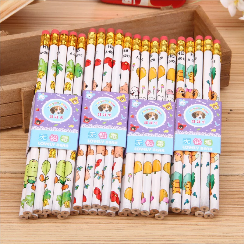 12pcs pencil with eraser cartoon Lead-Free Writing Pencil Special Activity Gift Pencil for office&school stationery Wholesale
12pcs pencil with eraser cartoon Lead-Free Writing Pencil Special Activity Gift Pencil for office&school stationery Wholesale