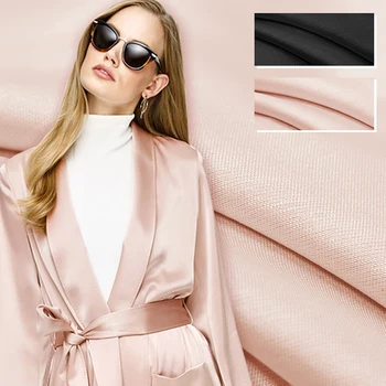 Meat Pink Black Solid Color Thick Silk Wool Spring and Autumn Winter Suit Pants Dress Jacket Fabric DE607
Meat Pink Black Solid Color Thick Silk Wool Spring and Autumn Winter Suit Pants Dress Jacket Fabric DE607