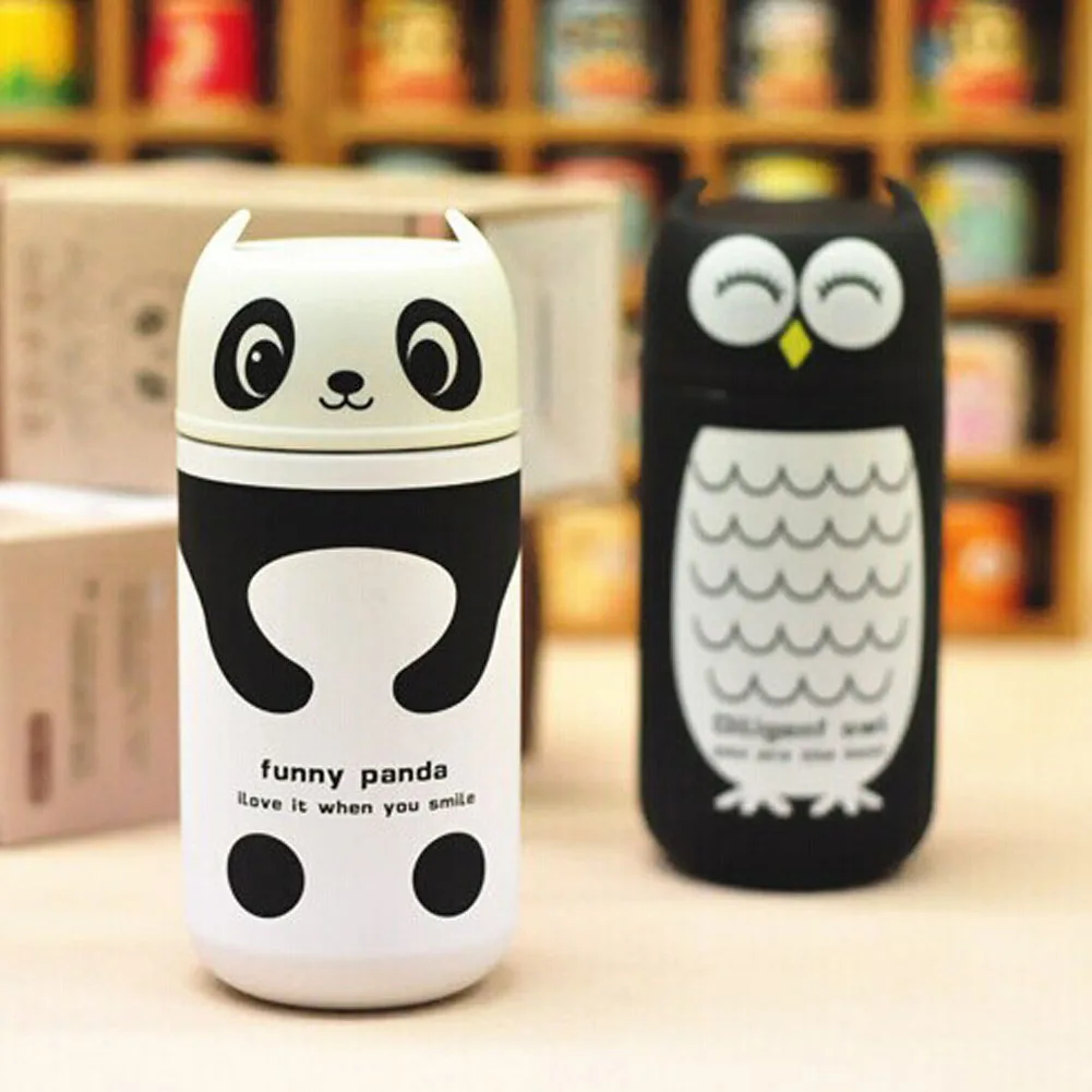 1PC Cartoon Animals Panda & Owl Design Water Bottle 220ML Stainless Steel Vacuum Bottle Portable Bottles for Travel&work&Home
1PC Cartoon Animals Panda & Owl Design Water Bottle 220ML Stainless Steel Vacuum Bottle Portable Bottles for Travel&work&Home