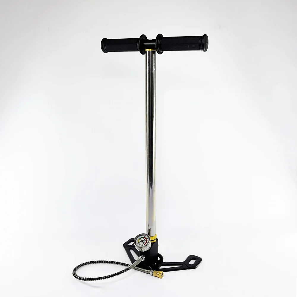 3 Stage 300bar 30mpa 4500psi PCP Hand Operated Air Pump For Car Motorcycle Bicycle Inflator Mini High Pressure Compressor
3 Stage 300bar 30mpa 4500psi PCP Hand Operated Air Pump For Car Motorcycle Bicycle Inflator Mini High Pressure Compressor