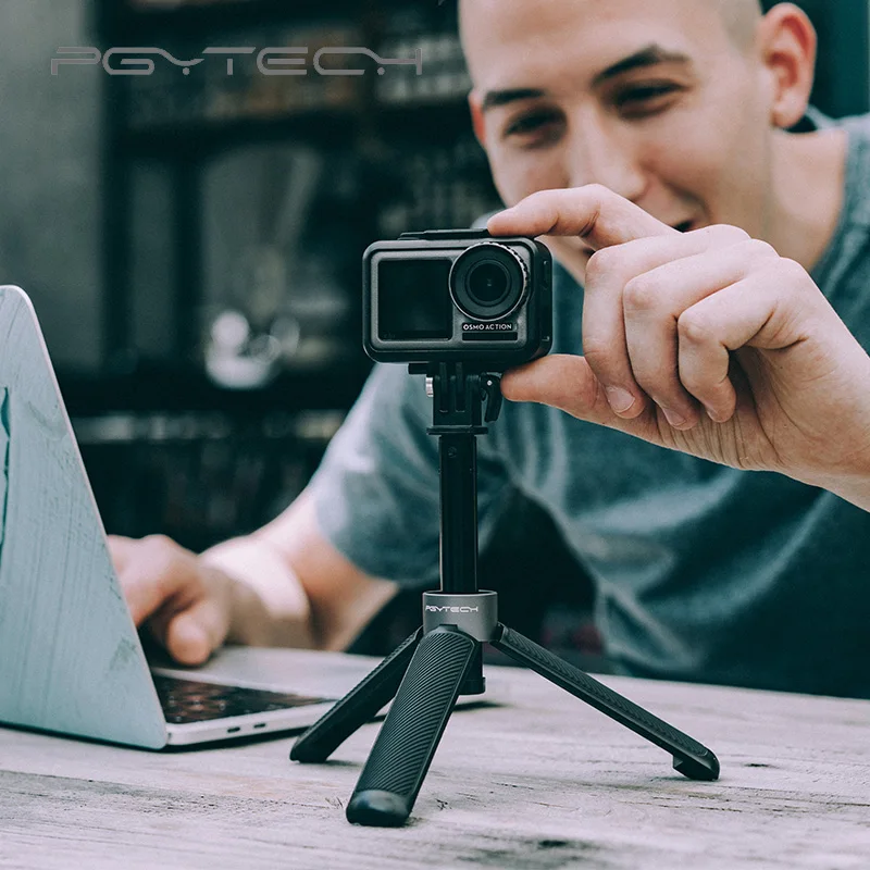 PGYTECH DJI OSMO Action Extension Pole Tripod Mini Selfie Stick for Gopro/DJI Osmo Action accessories
PGYTECH DJI OSMO Action Extension Pole Tripod Mini Selfie Stick for Gopro/DJI Osmo Action accessories