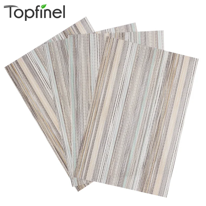 Topfinel Set of 4 PVC Decorative Vinyl Placemats for Dining Table Runner Linens Place Mat in Kitchen Cup Wine Coaster Pad
Topfinel Set of 4 PVC Decorative Vinyl Placemats for Dining Table Runner Linens Place Mat in Kitchen Cup Wine Coaster Pad