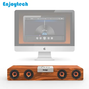 Wooden Wireless Bluetooth Speaker with 2400mAH Rechargeable Battery TWS Soundbar Subwoofer for Iphone Xiaomi Huawei Phones PC TV
Wooden Wireless Bluetooth Speaker with 2400mAH Rechargeable Battery TWS Soundbar Subwoofer for Iphone Xiaomi Huawei Phones PC TV