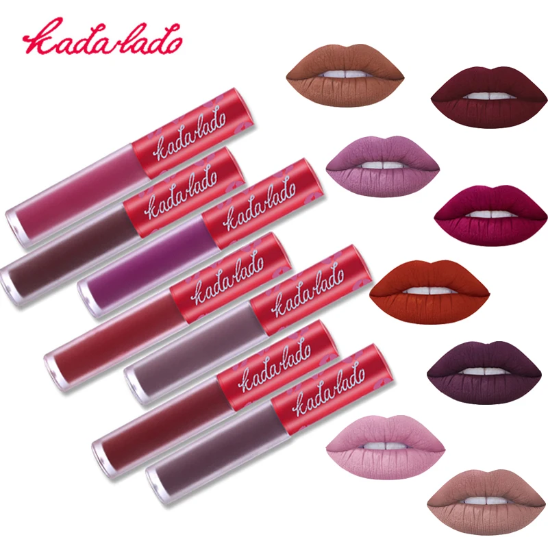 KADALADO 6pcs/Kit Waterproof Lipstick Long Lasting Matte Liquid Lipstick Set Lip Gloss Lip Tint Kit Cosmetics Makeup Lip Stick
KADALADO 6pcs/Kit Waterproof Lipstick Long Lasting Matte Liquid Lipstick Set Lip Gloss Lip Tint Kit Cosmetics Makeup Lip Stick