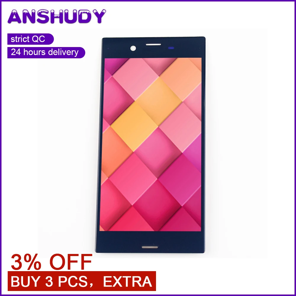 For Sony Xperia XZ F8331 F8332 Touch Screen Digitizer Sensor Glass Panel + LCD Display Monitor Screen Panel Module Assembly
For Sony Xperia XZ F8331 F8332 Touch Screen Digitizer Sensor Glass Panel + LCD Display Monitor Screen Panel Module Assembly