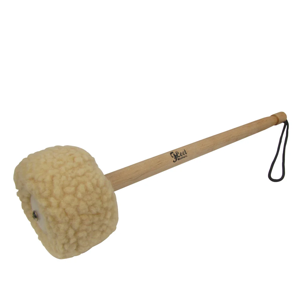 NEW 1PCS Gong Mallet Drum Precussion Mallet Wood Handle with Wool Head 55mmx45mm Percussion Instruments Parts
NEW 1PCS Gong Mallet Drum Precussion Mallet Wood Handle with Wool Head 55mmx45mm Percussion Instruments Parts
