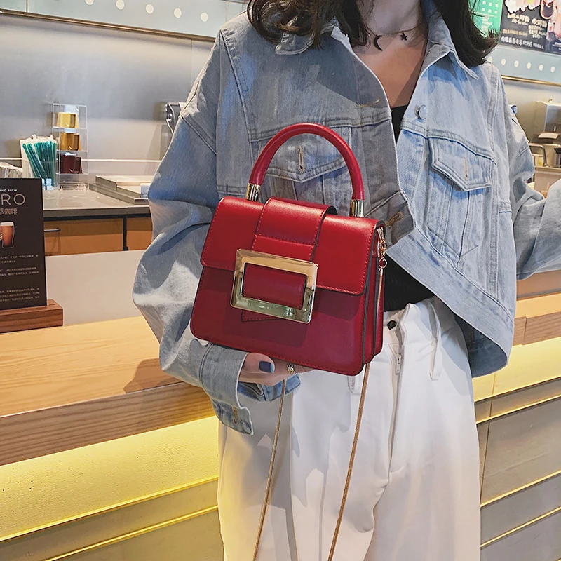 Bags for Women 2019 New handbag Shoulder Bags Crossbody Bag Fashion Female Flap Tote Ladies PU Leather Red Chain Messenger Bag
Bags for Women 2019 New handbag Shoulder Bags Crossbody Bag Fashion Female Flap Tote Ladies PU Leather Red Chain Messenger Bag