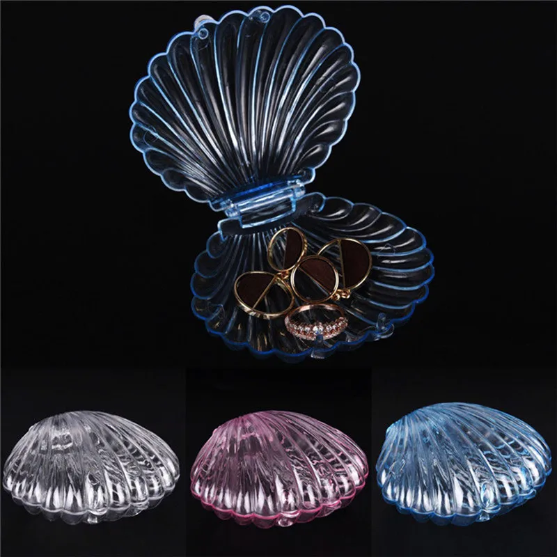 1Pc Shell Shape Jewelry Box Earrings Ring Necklace Gift Display Wedding Engagement Decor Women Jewelry Storage Boxes Holder
1Pc Shell Shape Jewelry Box Earrings Ring Necklace Gift Display Wedding Engagement Decor Women Jewelry Storage Boxes Holder