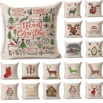 1Pcs 43*43cm Christmas Deer Pattern Cotton Linen Throw Pillow Cushion Cover Car Home Sofa Decorative Pillowcase 40478
1Pcs 43*43cm Christmas Deer Pattern Cotton Linen Throw Pillow Cushion Cover Car Home Sofa Decorative Pillowcase 40478