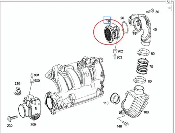 Mass Air Flow Sensor Meter For Mercedes-Benz C230 2003 2004 2005 1.8L L4 5WK9638 2710940248
Mass Air Flow Sensor Meter For Mercedes-Benz C230 2003 2004 2005 1.8L L4 5WK9638 2710940248