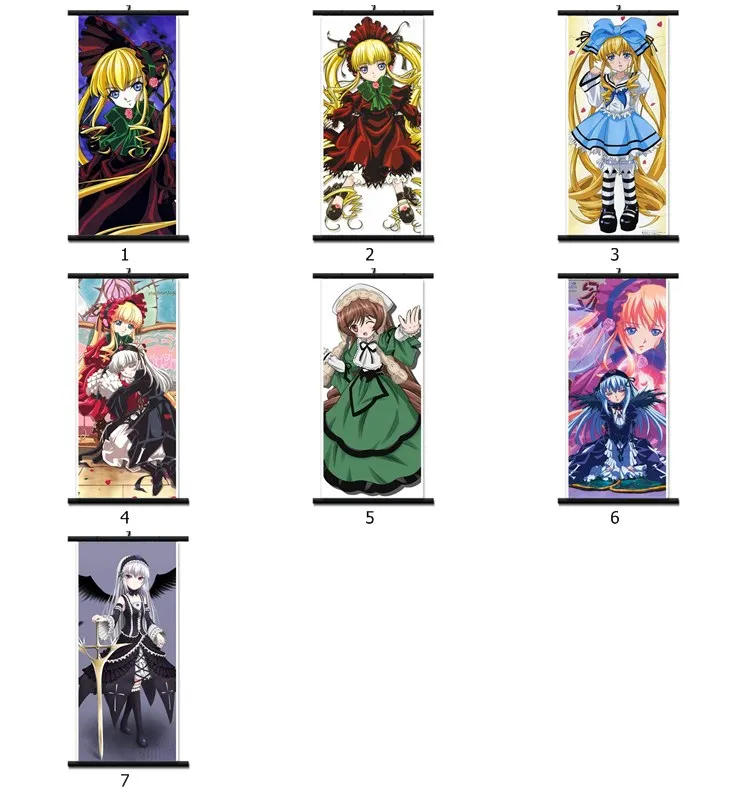 November update Anime Rozen Maiden Shin ku & Mercury Lampe & Sui sei seki Home Decor Wall Scroll Poster Decorative Picture
November update Anime Rozen Maiden Shin ku & Mercury Lampe & Sui sei seki Home Decor Wall Scroll Poster Decorative Picture