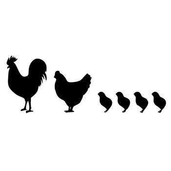20*7.3CM Amusing Chicken Cute Car Body Decal Vinyl Automotive Decoration Car Stickers Black/Silver S1-2368
20*7.3CM Amusing Chicken Cute Car Body Decal Vinyl Automotive Decoration Car Stickers Black/Silver S1-2368
