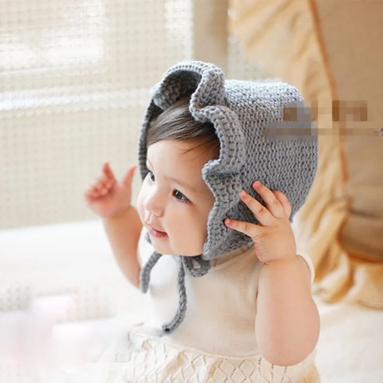 Winter Baby Hat Crochet Knitted Caps for Infant Girls Hooded Earflap Children Kids Warmer
Winter Baby Hat Crochet Knitted Caps for Infant Girls Hooded Earflap Children Kids Warmer