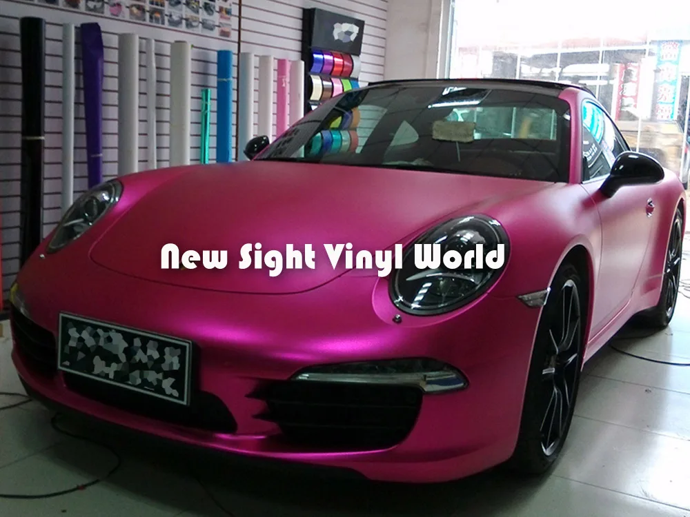 High Quality Rose Matte Red Metallic Vinyl Roll Rose Matte Metal Vinyl Wrap Air Free Car Graphics
High Quality Rose Matte Red Metallic Vinyl Roll Rose Matte Metal Vinyl Wrap Air Free Car Graphics