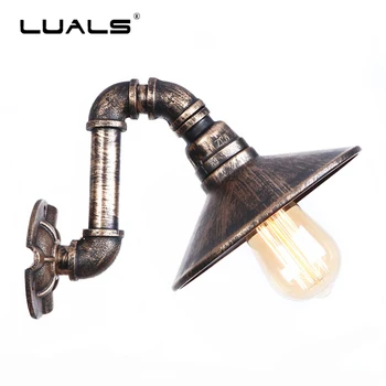 American Wall Lamps Loft Vintage Wall Lights Iron Pipe Edison lamp Bar Cafe Industrial Style Wall Light Nordic Indoor Lighting
American Wall Lamps Loft Vintage Wall Lights Iron Pipe Edison lamp Bar Cafe Industrial Style Wall Light Nordic Indoor Lighting