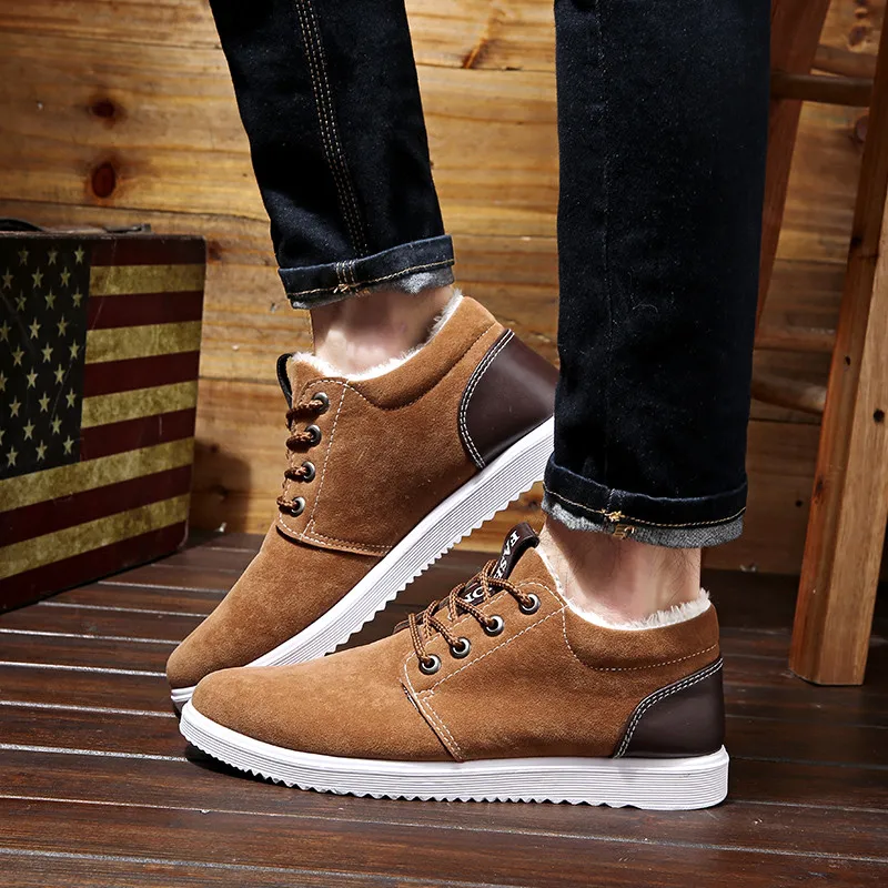 High Quality Winter Casual Shoes Men Breathable Shoes Fashion Comfortable Warm Plus Velvet Mens Winter Sneakers Calzado Hombre
High Quality Winter Casual Shoes Men Breathable Shoes Fashion Comfortable Warm Plus Velvet Mens Winter Sneakers Calzado Hombre