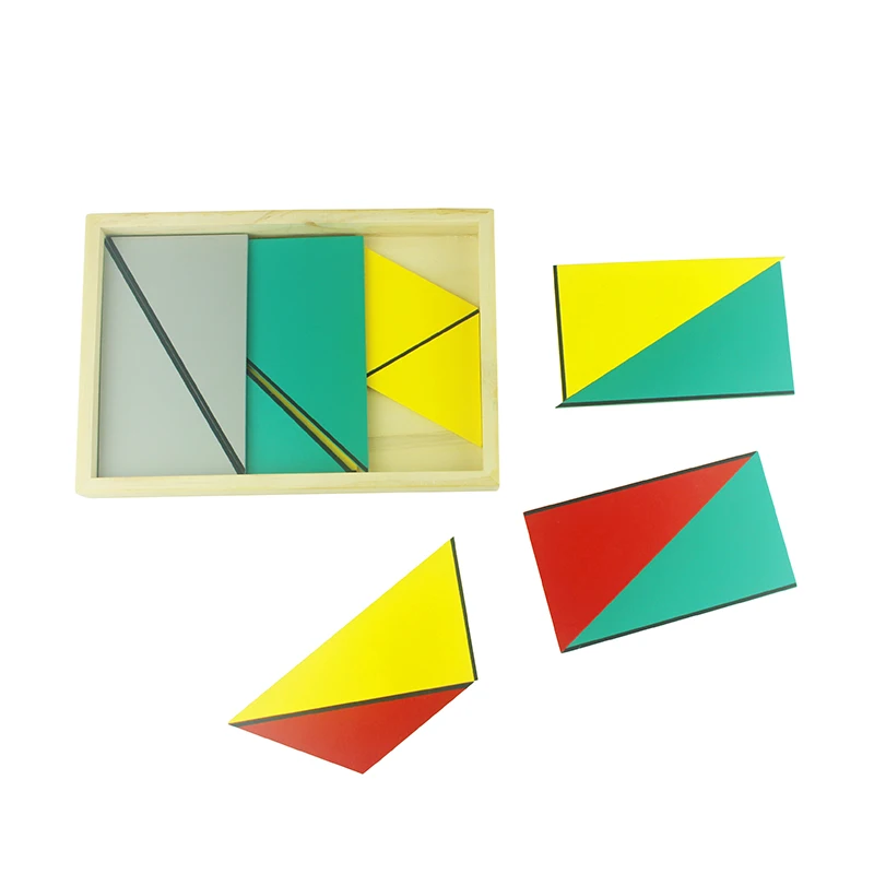 Free Shipping Kid Toys Montessori Material Math Toy Constructive Triangles Equilateral Rectangular Box Colorful Early Math Toys
Free Shipping Kid Toys Montessori Material Math Toy Constructive Triangles Equilateral Rectangular Box Colorful Early Math Toys